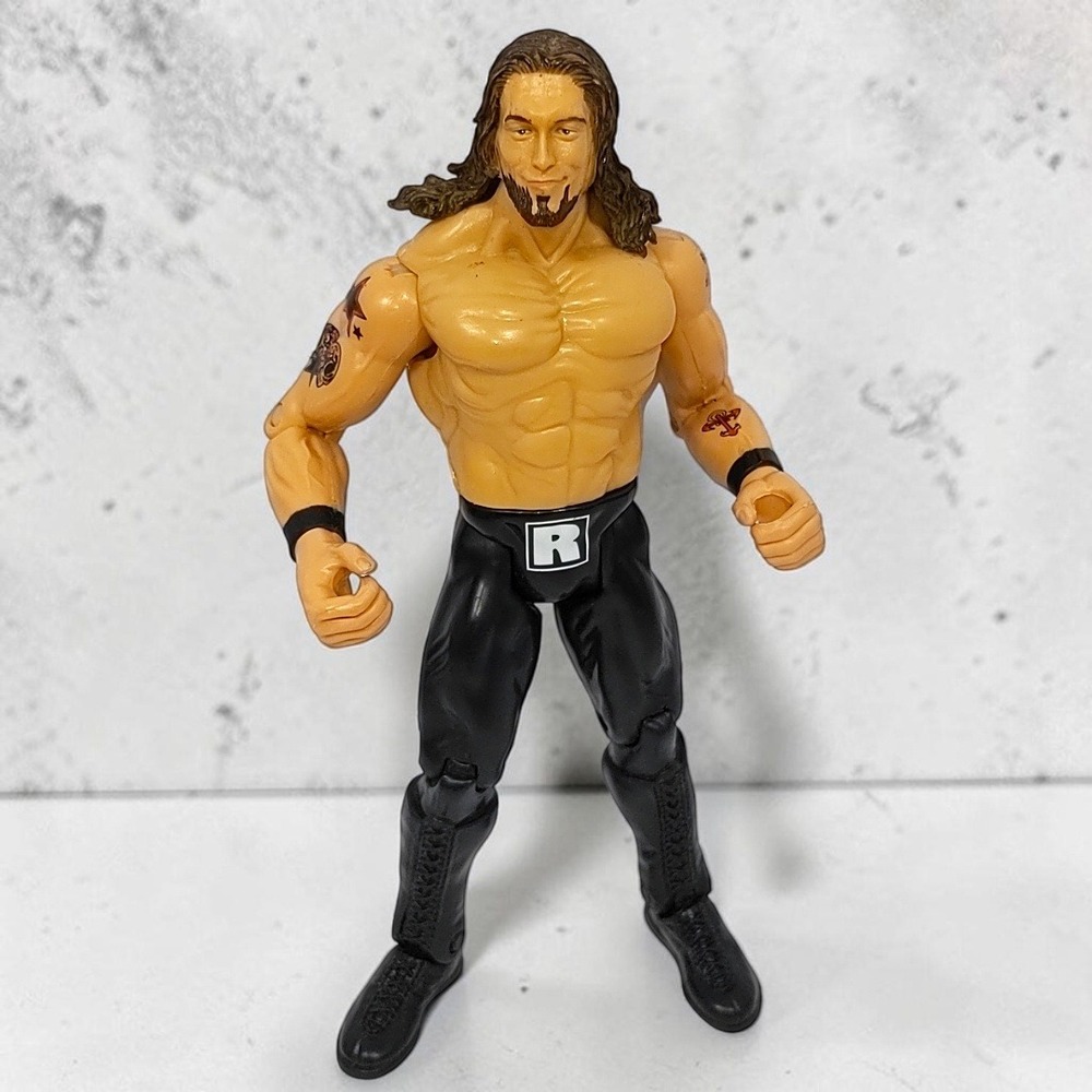 VTG 1999 Jakks Pacific WWE Edge Rated R Superstar Action Figure Wrestling Toy 7"